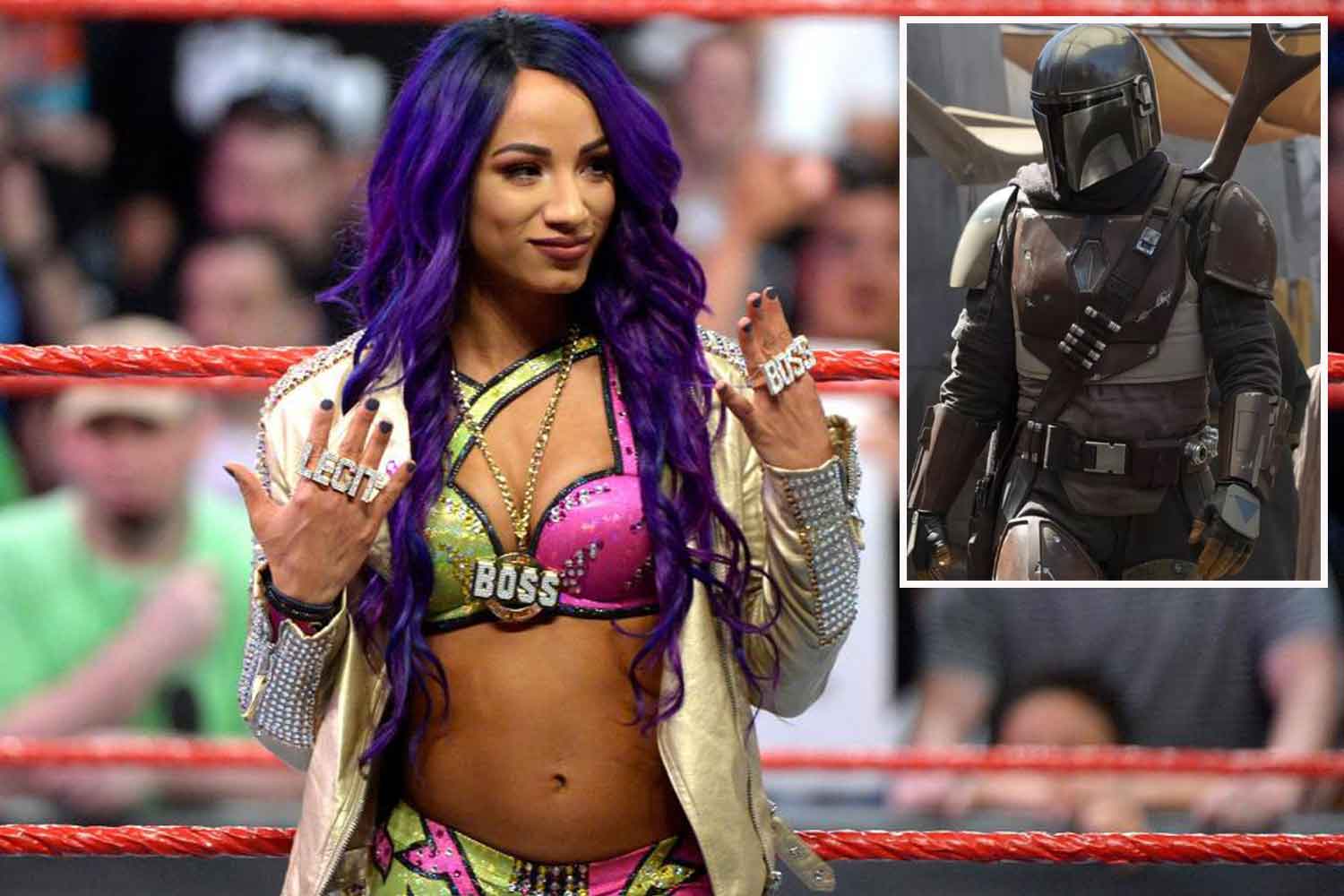  Sasha Banks is all set to appear in the Mandalorian, a Star Wars spin-off