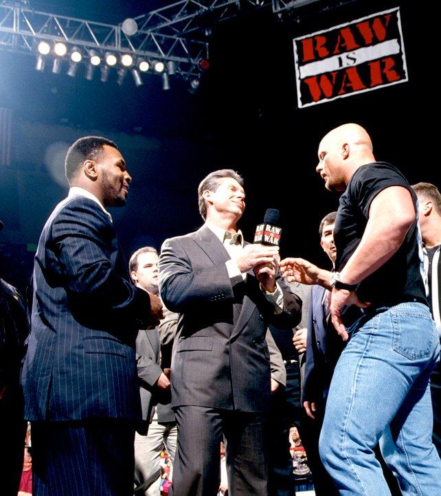 Mike Tyson and Steve Austin's clash caused headlines worldwide