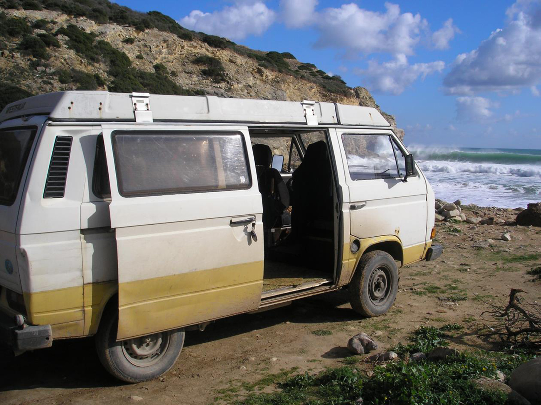 This VW T3 Westfalia campervan was linked to the suspect