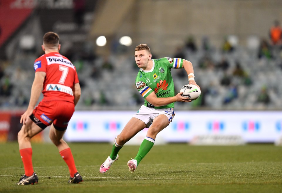  George Williams has vowed to show more leadership at Canberra Raiders