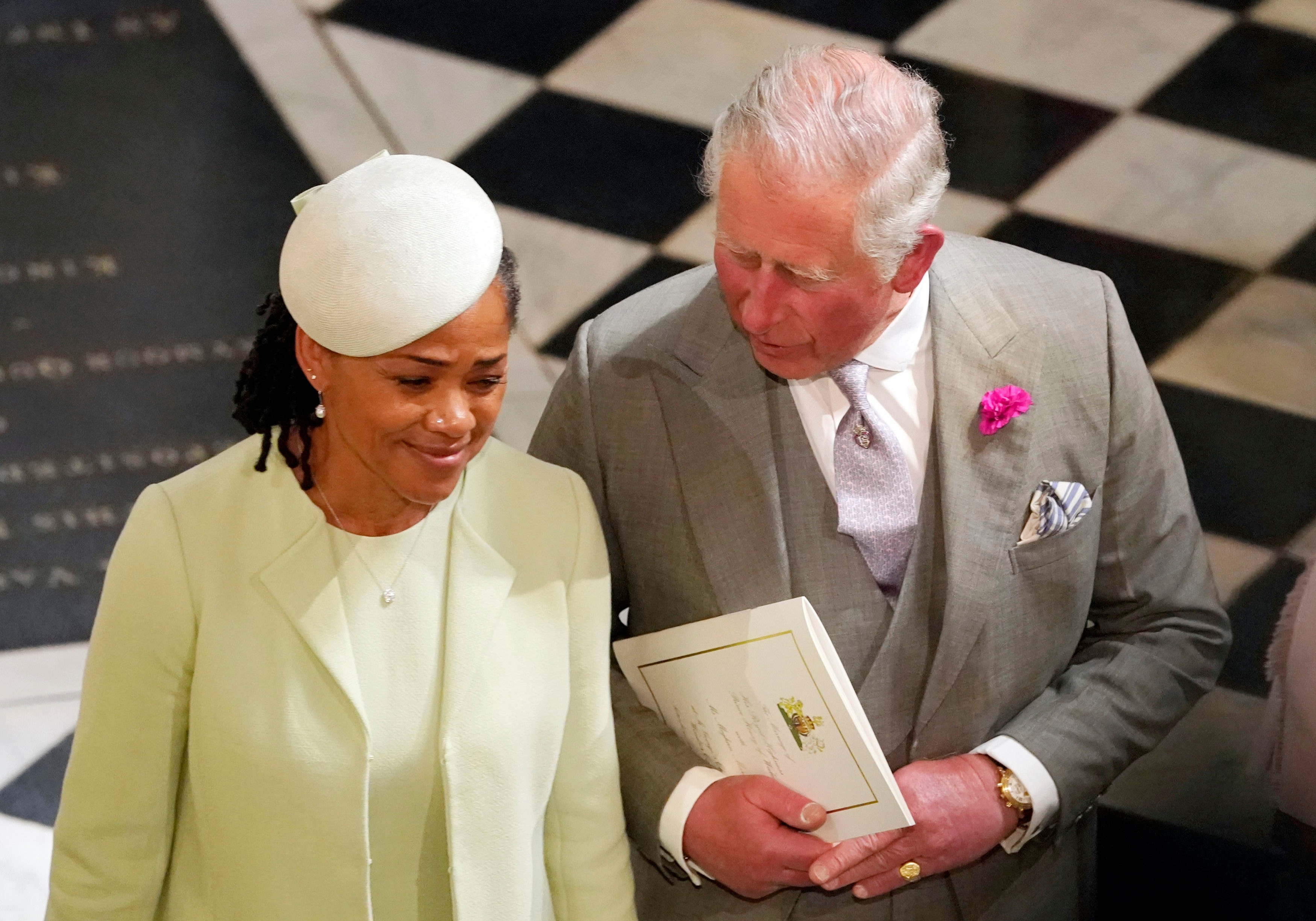 The witnesses are recorded as Prince Charles and Meghan’s mum Doria Ragland