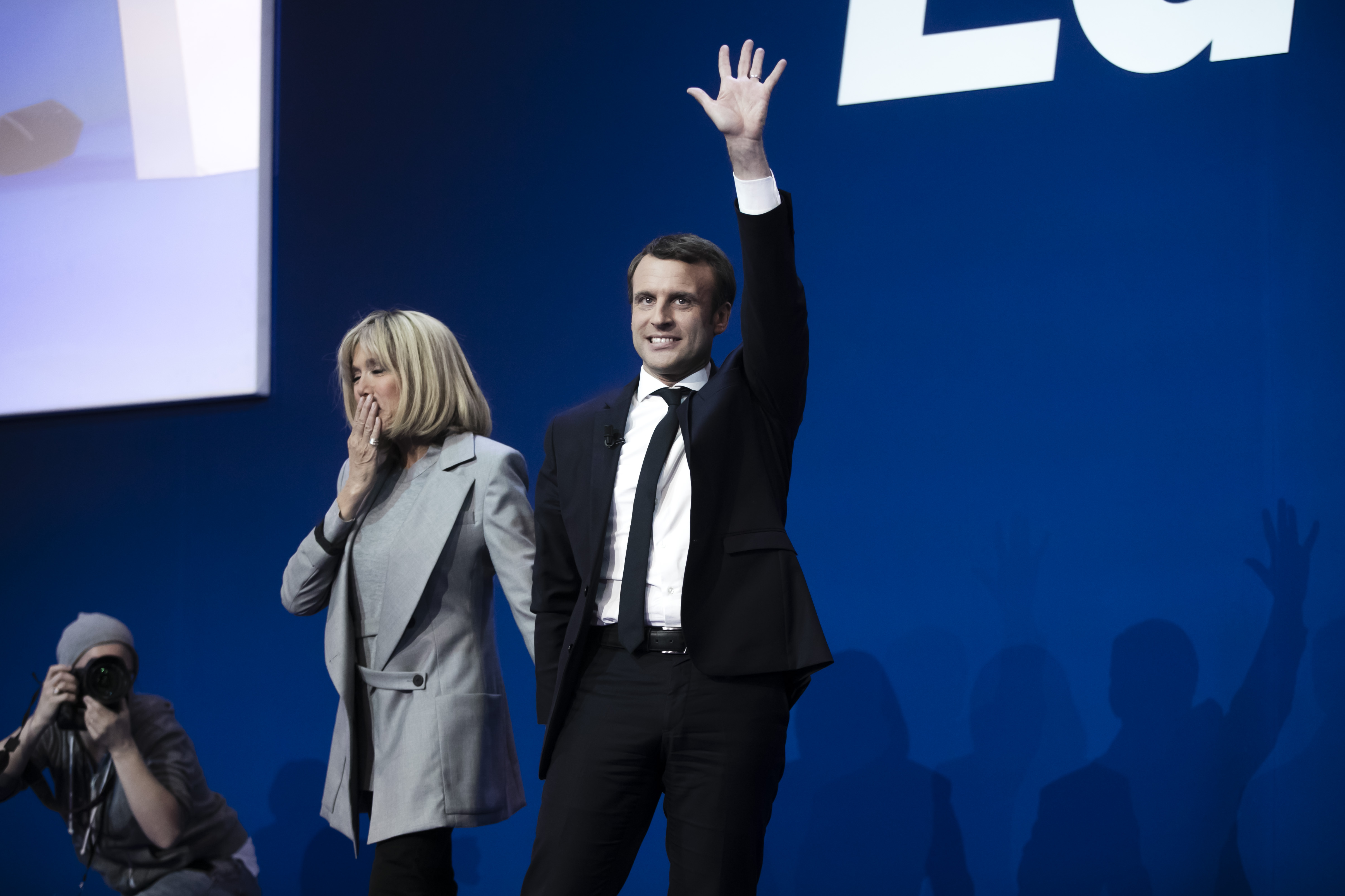 Macron won by a decisive margin