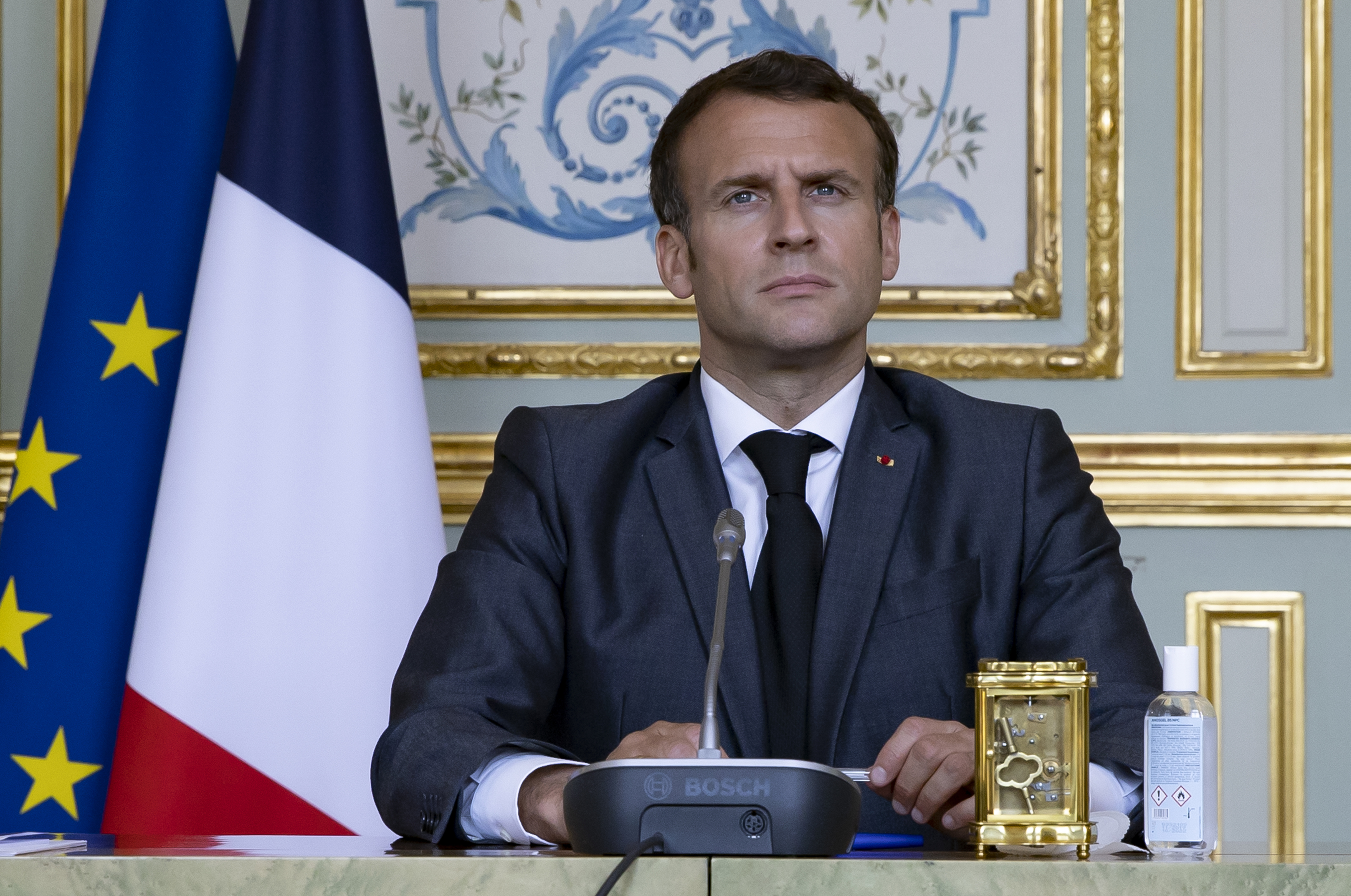 It comes as people turn on the "arrogant" president Emmanuel Macron