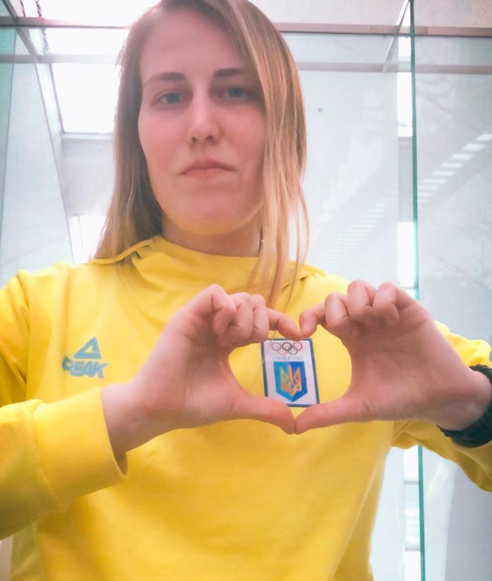 Maria Ulitina wants to fly the Ukraine flag by continuing to play