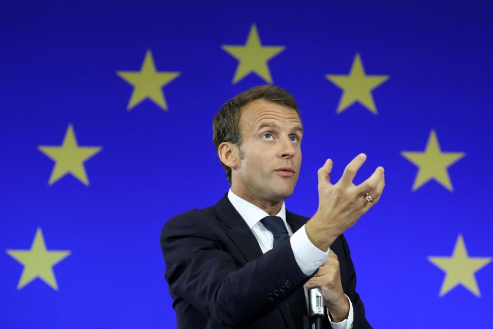 Mr Macron has cast the contest as a referendum on France's EU membership