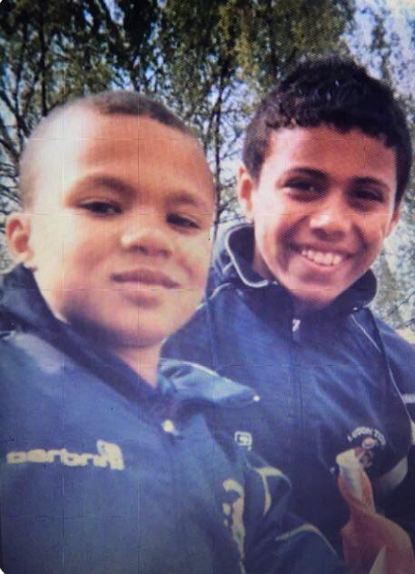 James Justin, right, came through the youth ranks at Luton