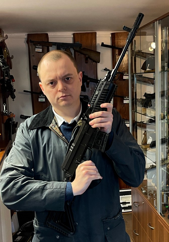 Converted sub-machine guns can be bought over the counter in Slovakia and Czech Republic