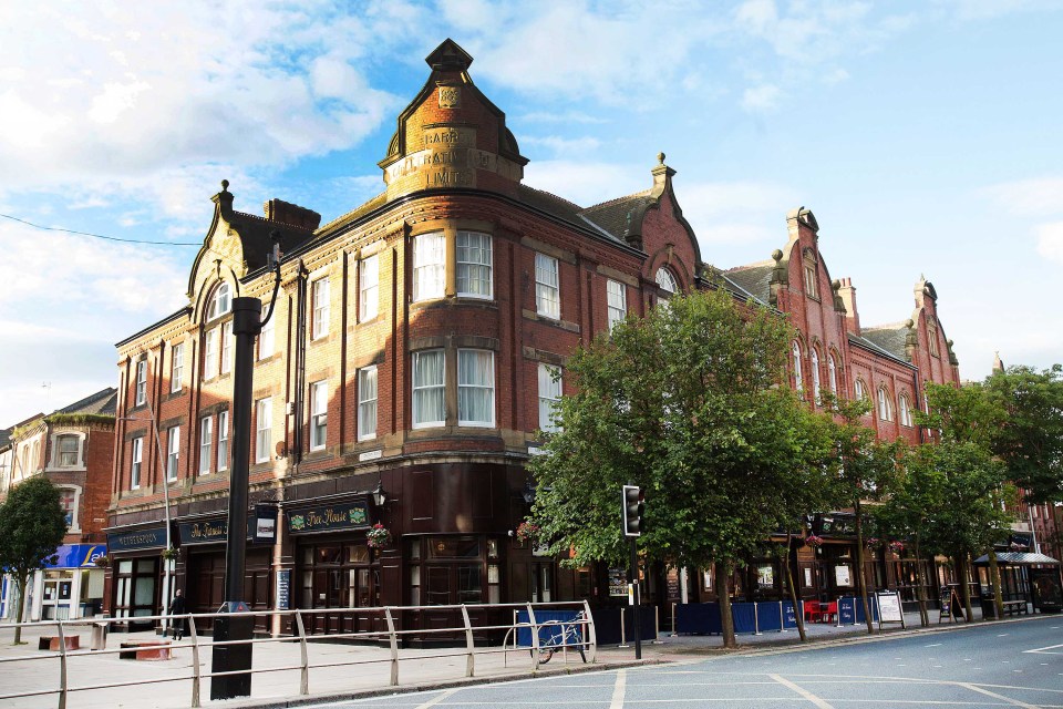 The Furness Railway pub in Barrow, Cumbria where the files were discovered