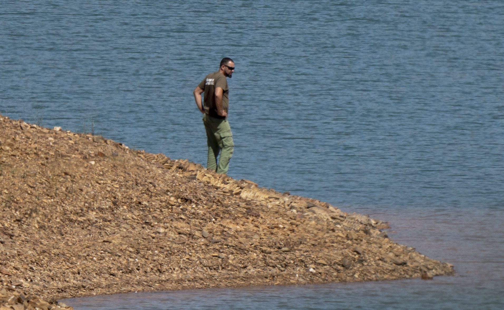 The search is claimed to have been prompted by a tip-off to cops