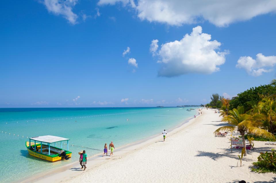 She was allowed to land in Jamaica and was put on the first flight back to the US