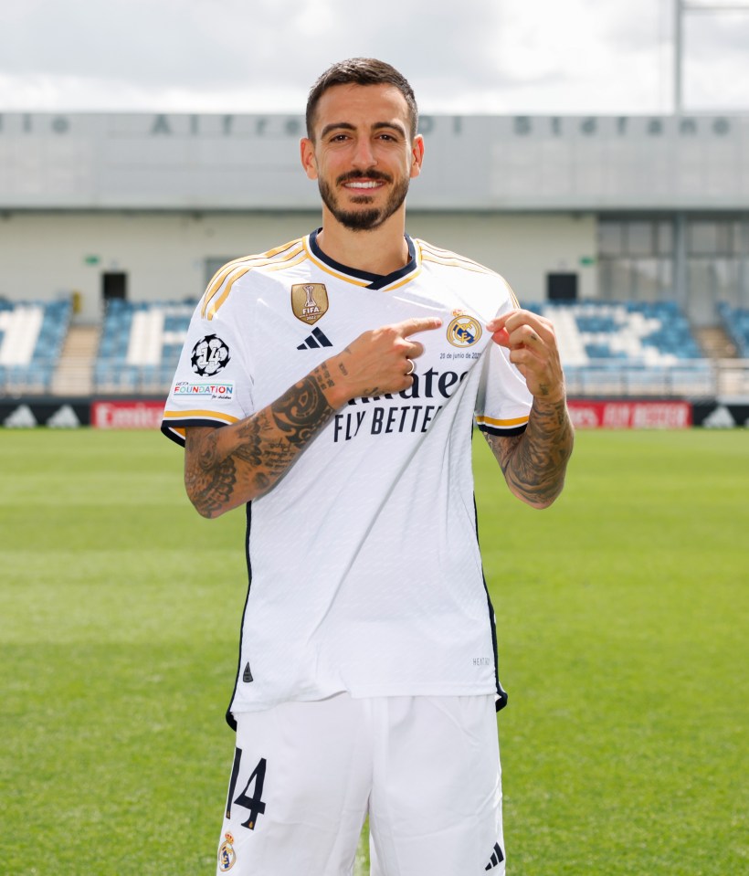 Joselu has completed his shock transfer move to Real Madrid