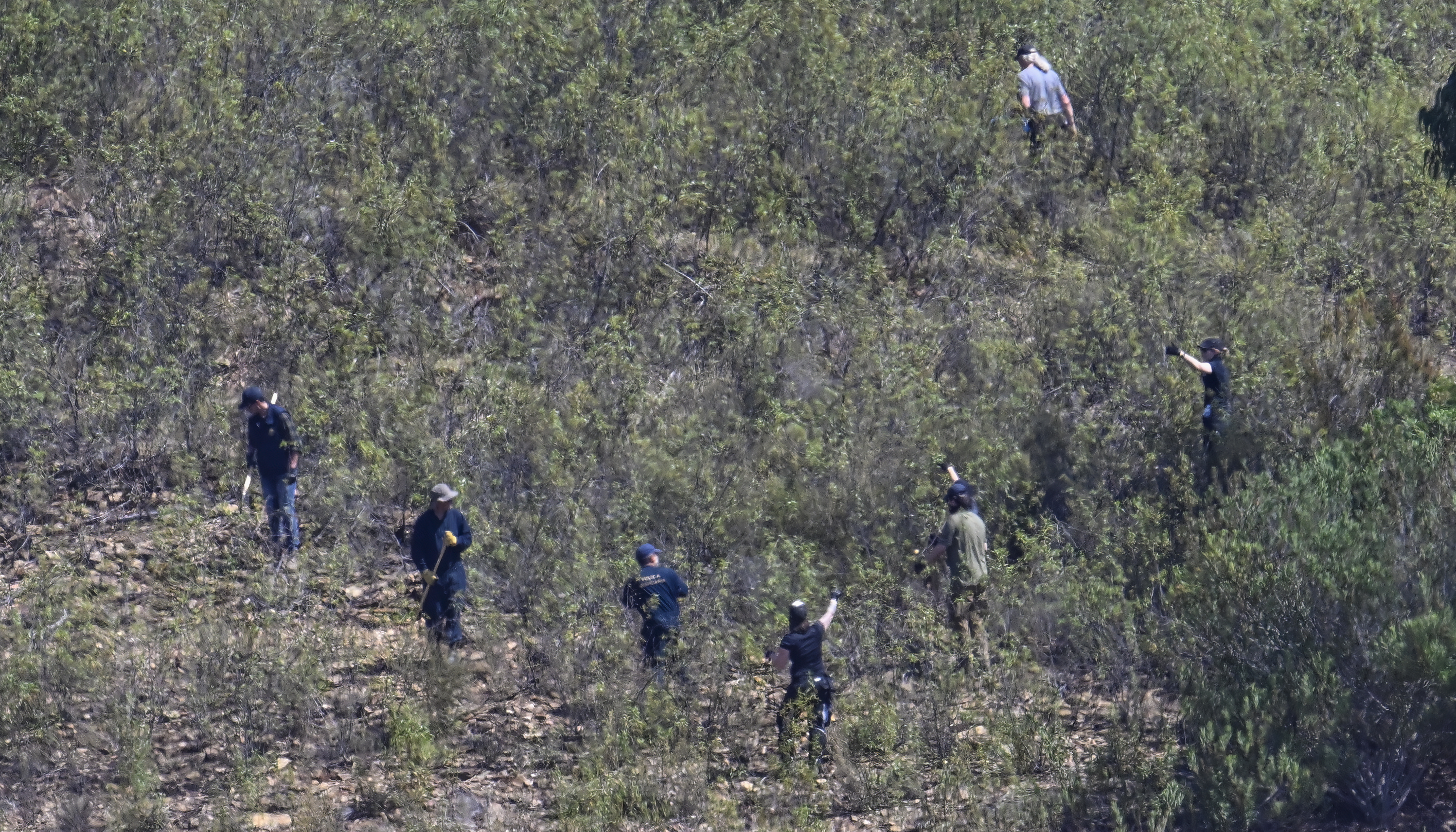 SILVES, PORTUGAL – MAY 25: Police investigators use shovels while walking through the search area at the beginning of the 3rd day of the search for remains of Madeleine McCann at Barragem do Arade Reservoir on May 25, 2023 in Silves, Portugal. British girl, Madeleine McCann, aged 3, went missing from her bed in a […]