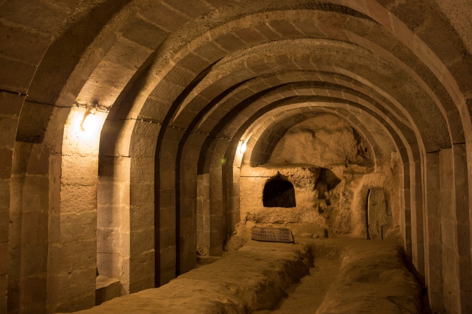 A chapel was found in the underground city