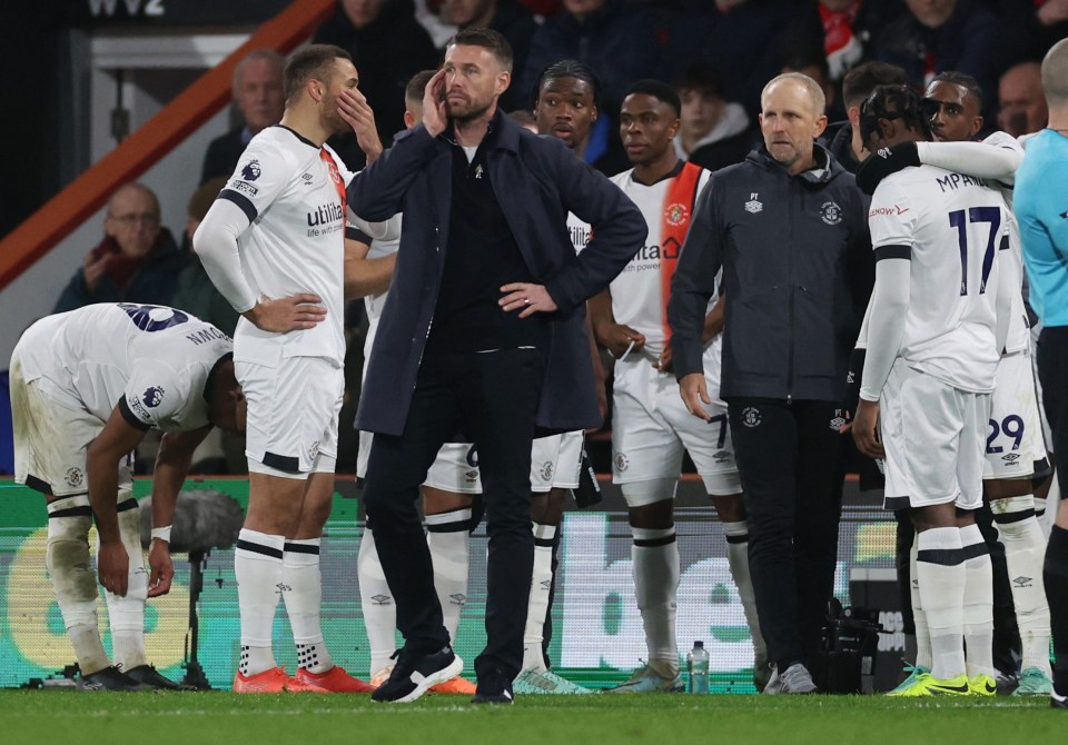 Luton's match against Bournemouth was abandoned