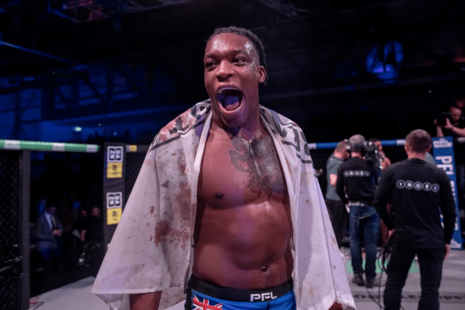 MMA star Simeon Powell was inspired by Joshua's win over Klitschko