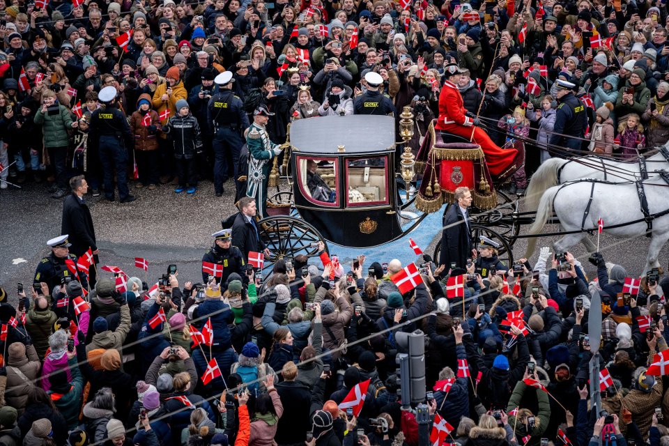 The huge event was attended by 100,000 Danes