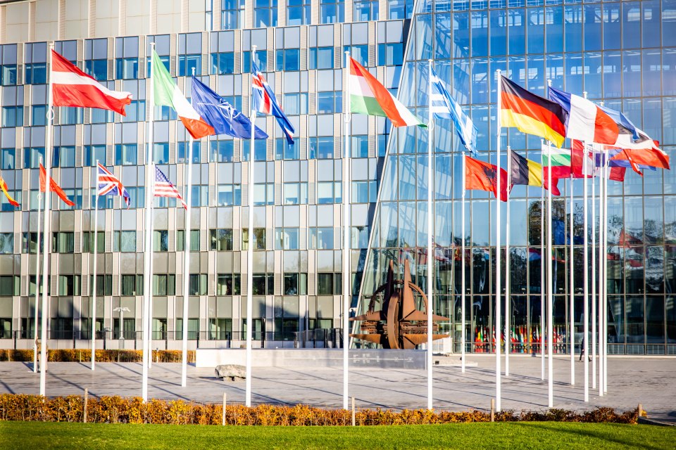 Nato headquarters in Belgium