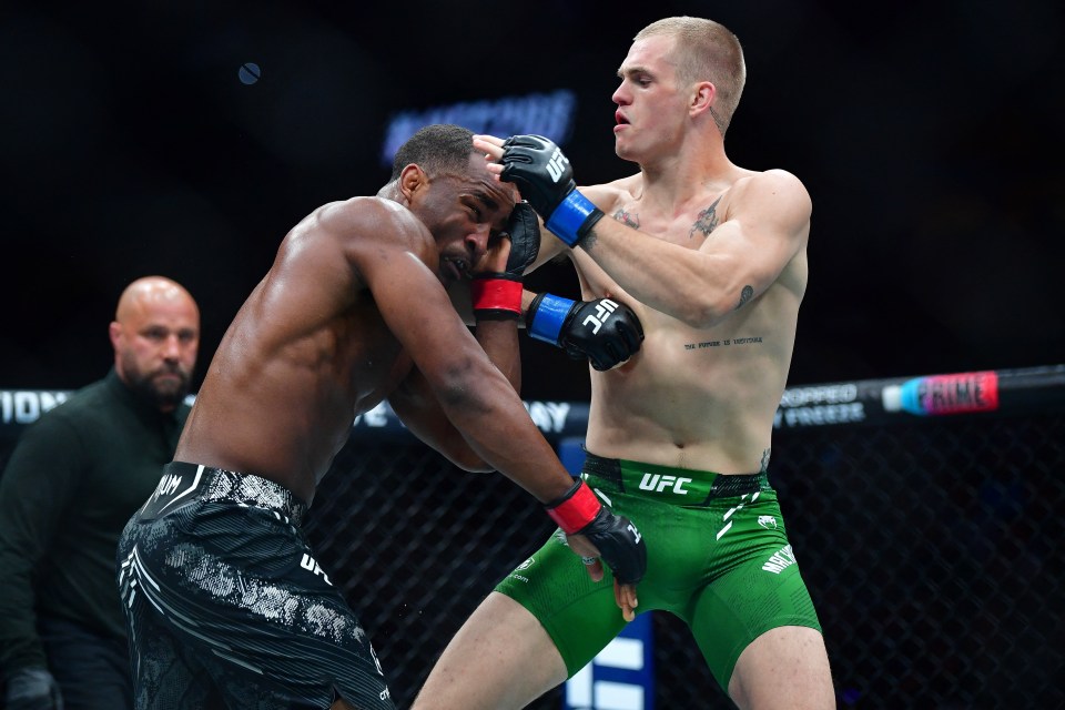 Ian Garry returned to action against Geoff Neal at UFC 298