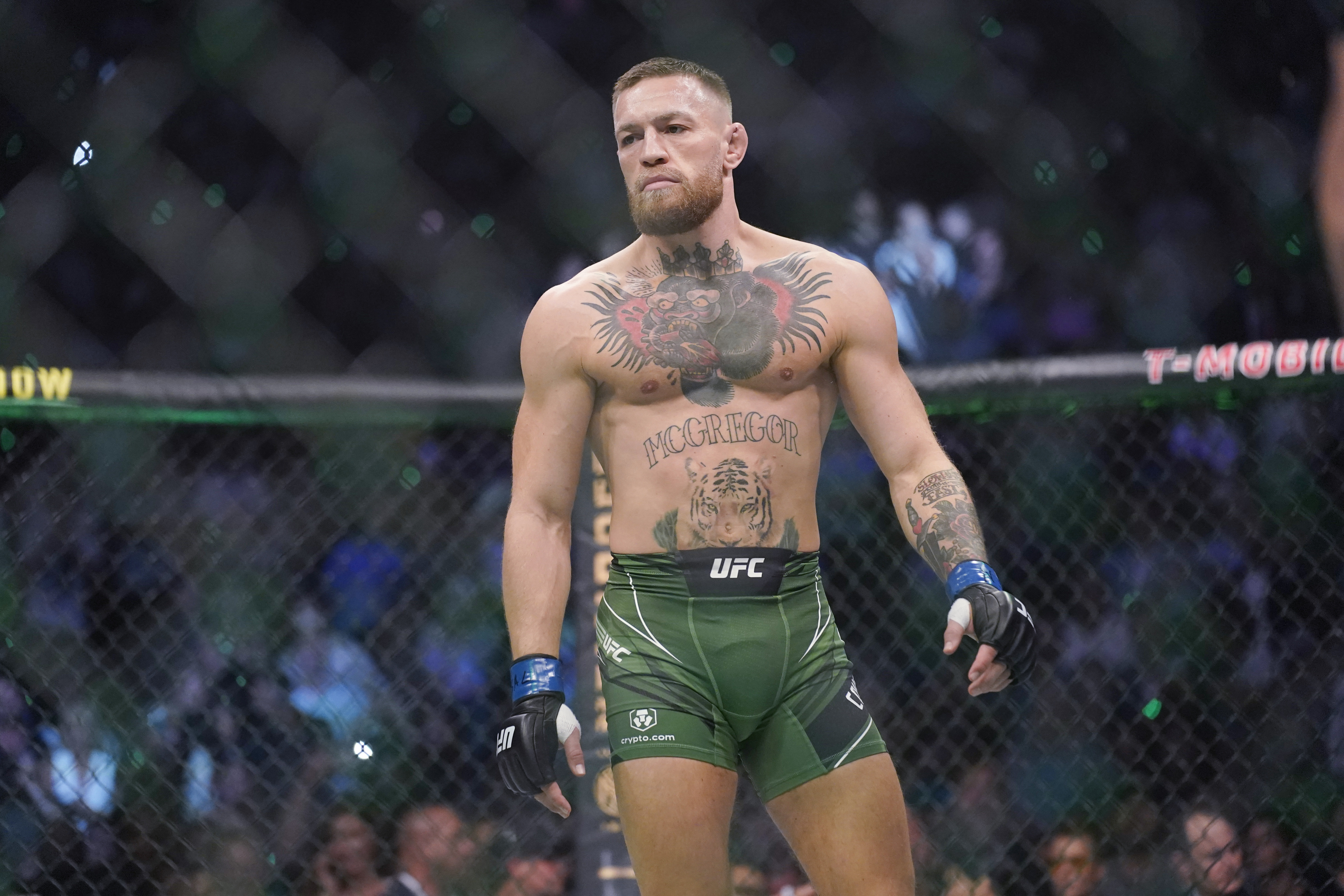 McGregor has not fought since July 2021