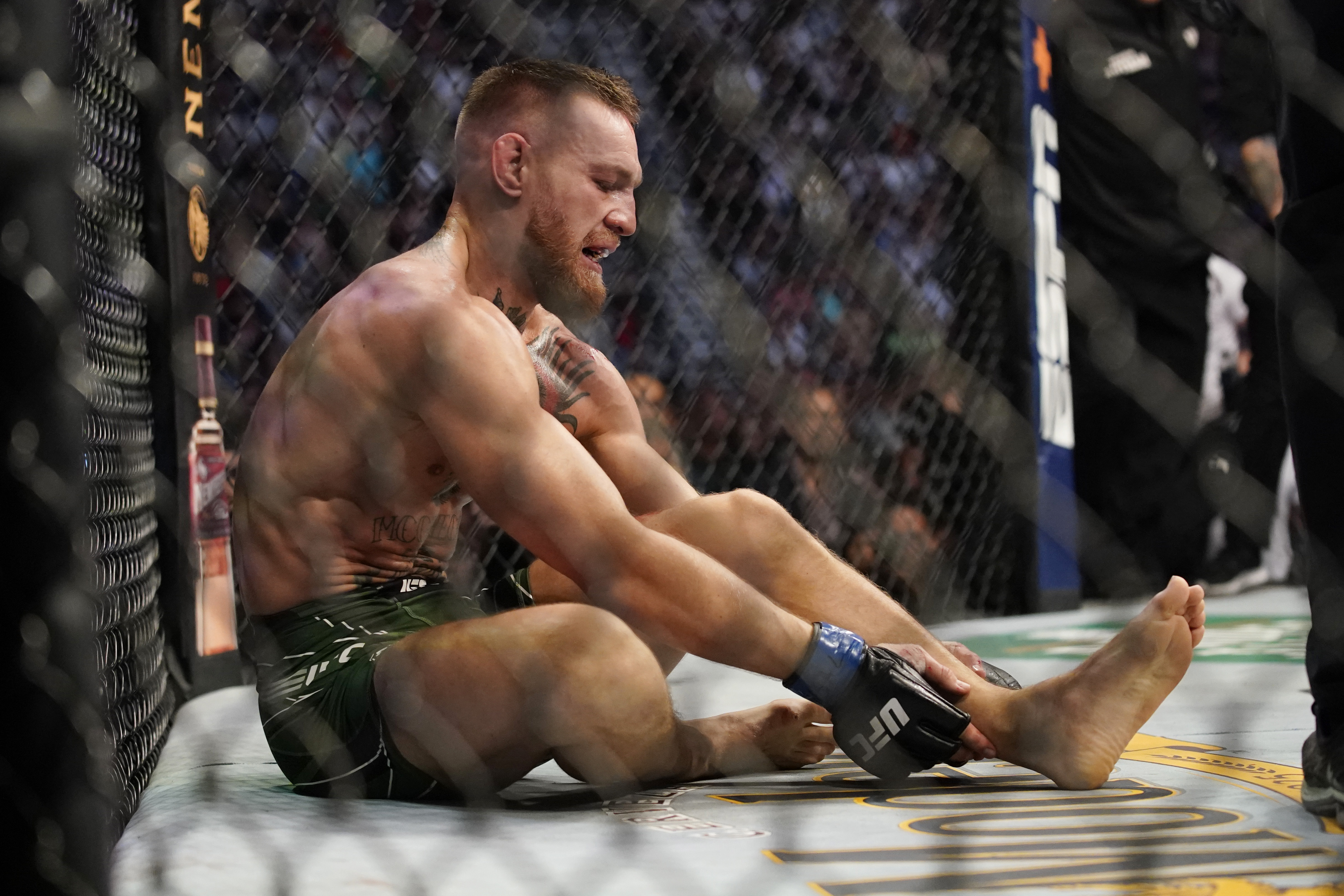 Conor McGregor hasn't fought since breaking his leg nearly three years ago