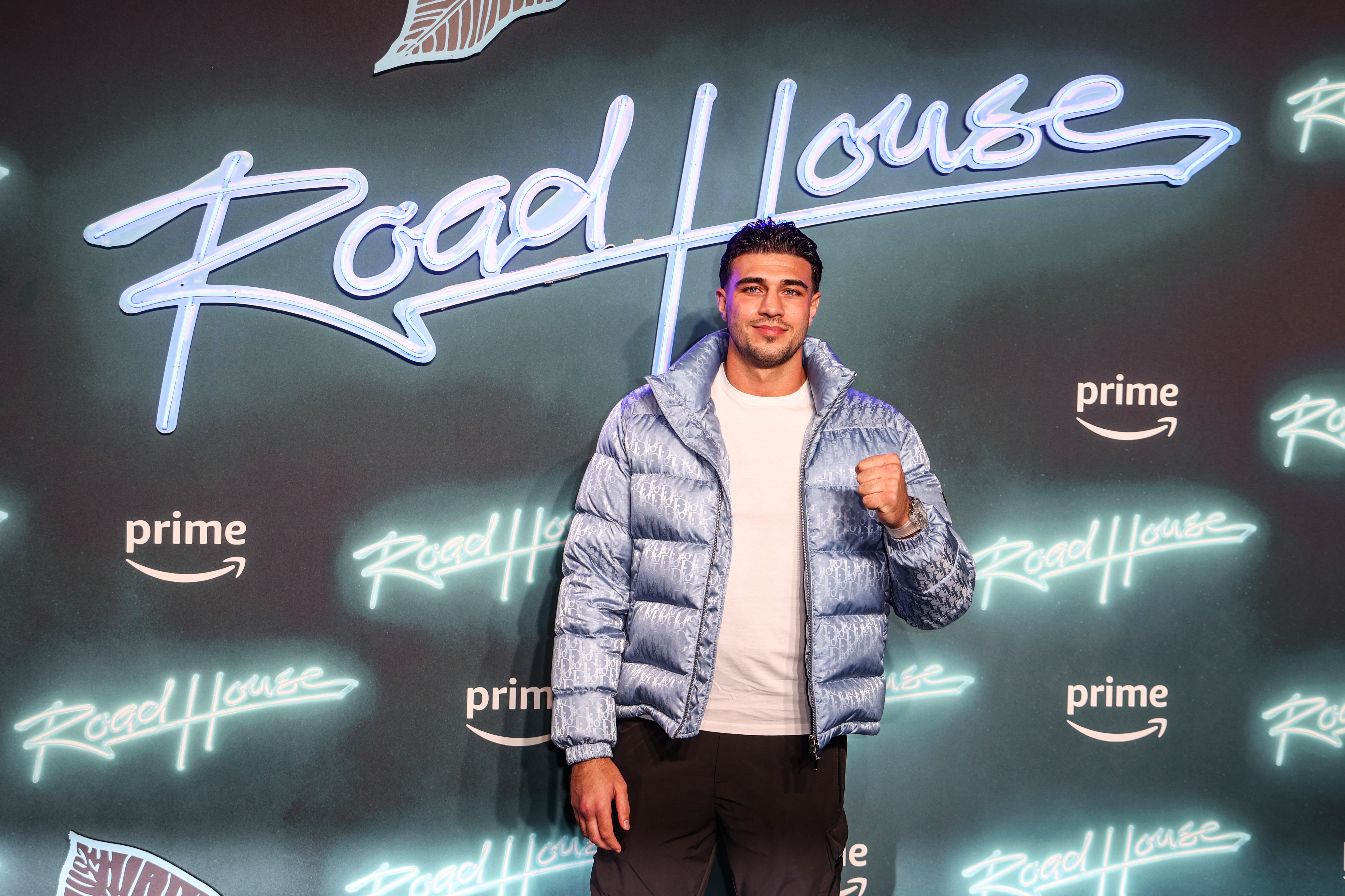 The Love Islander was in attendance at the London premiere of the UFC star's upcoming movie 'Road House'