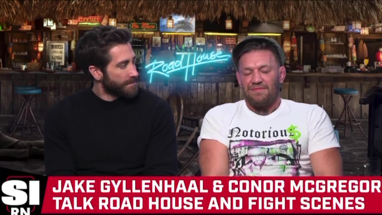 Conor McGregor appeared alongside Jake Gyllenhaal