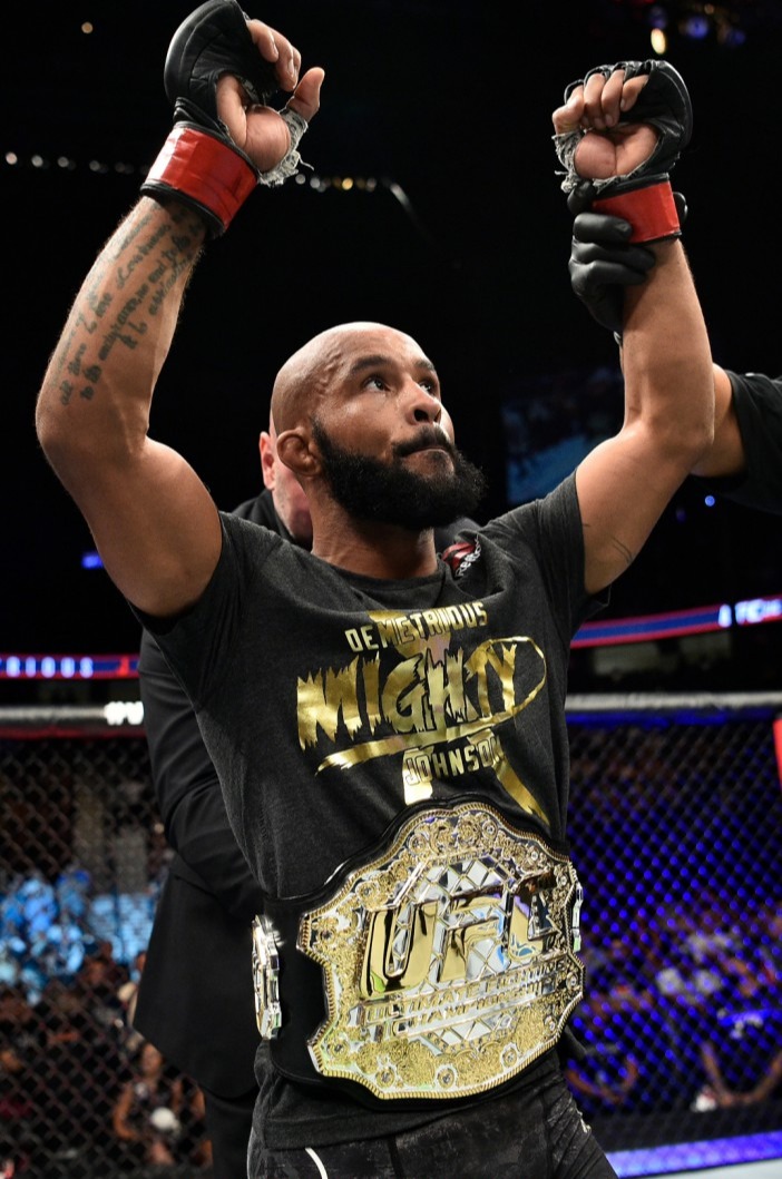 Ex-UFC flyweight champ Demetrious Johnson fancies AJ's chances against Ngannou in an MMA fight