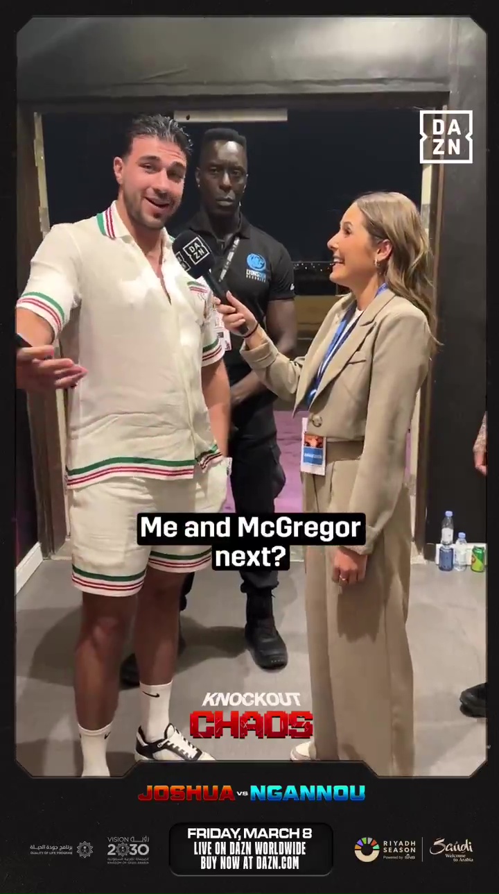 Tommy Fury called out UFC superstar Conor McGregor last week