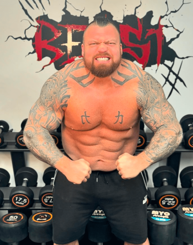 Eddie Hall is still teasing an MMA fight