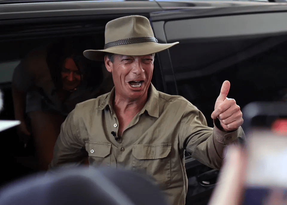 Nigel Farage secured third place in last year's I’m A Celebrity