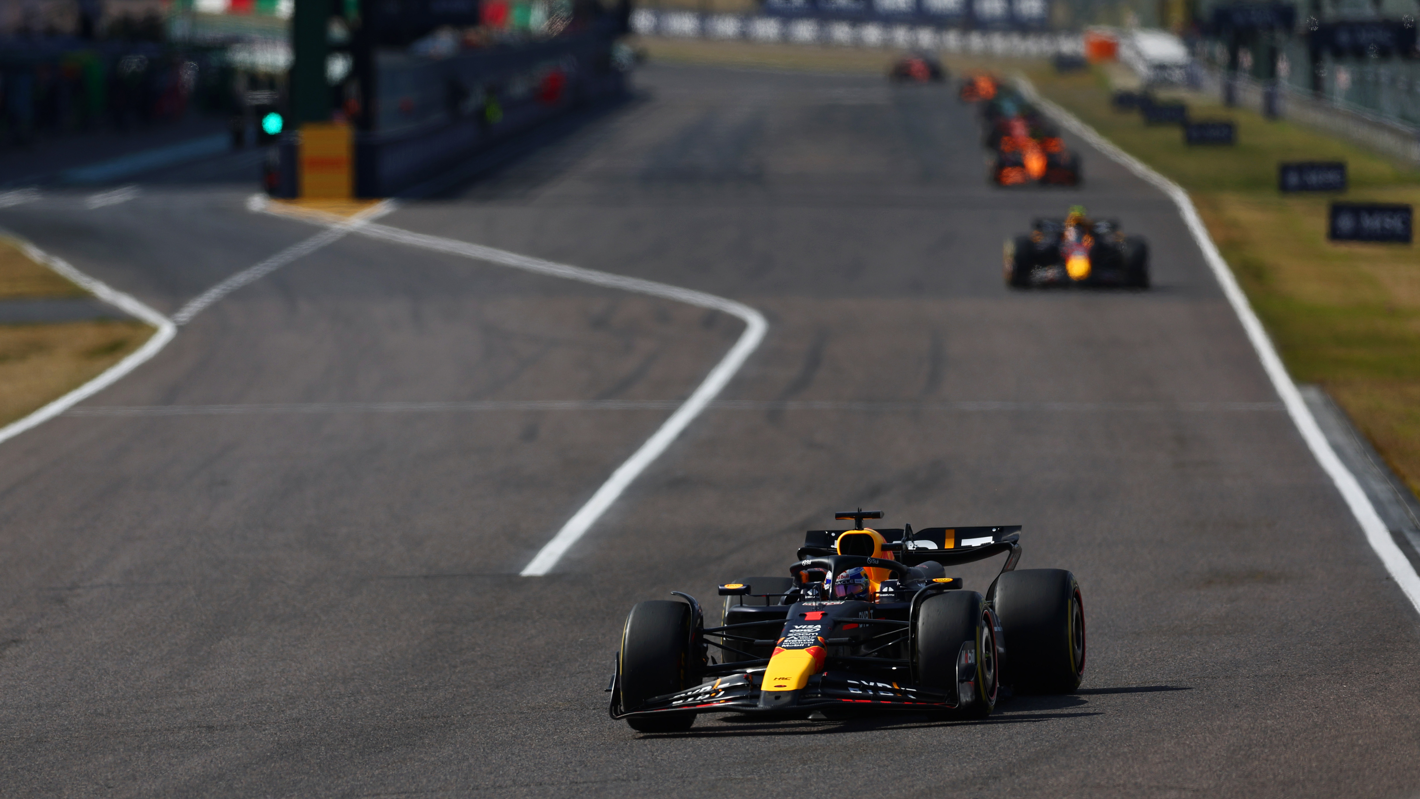 Max Verstappen romped to victory in Suzuka