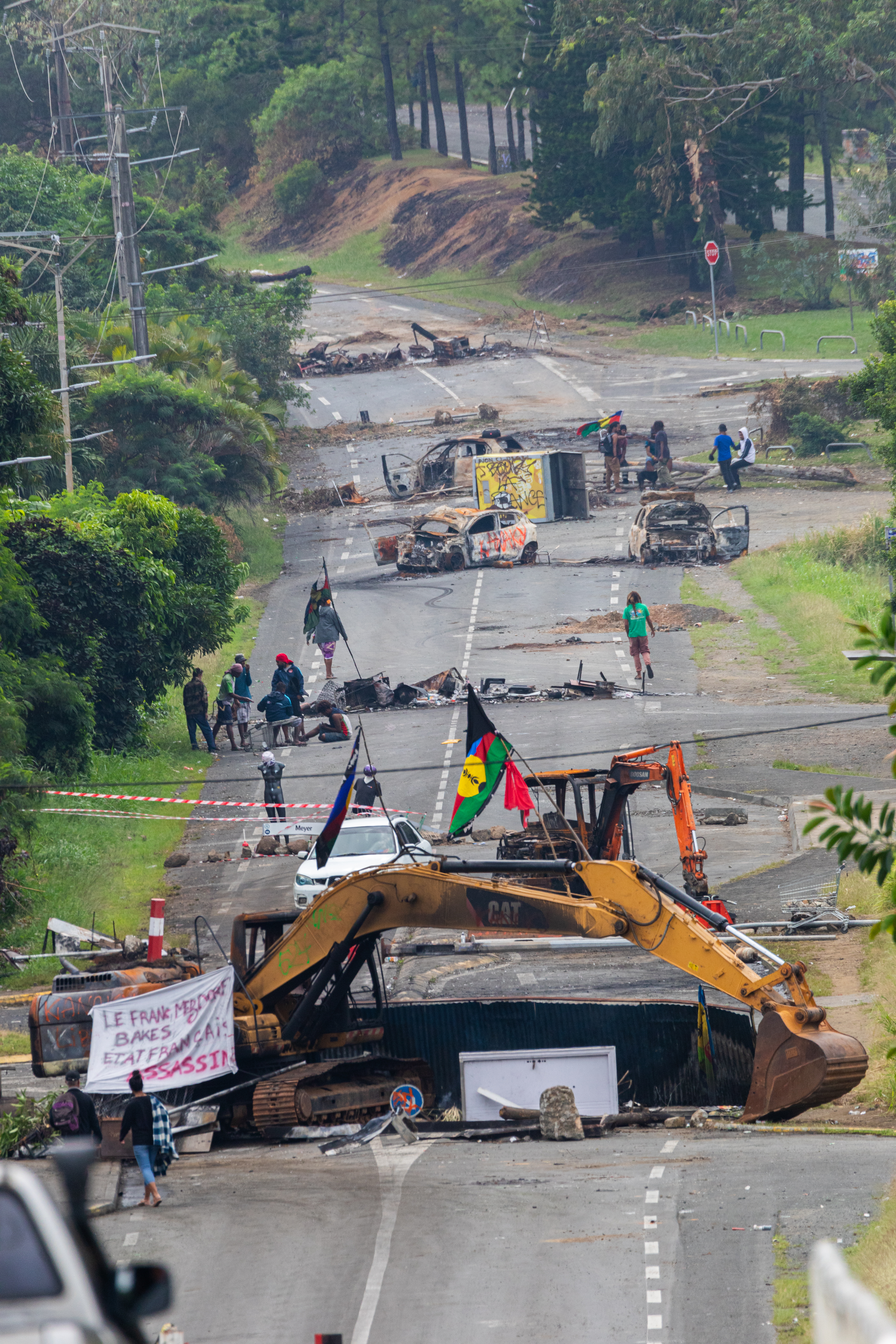 Riots have run rife across the Pacific island over the last nine days