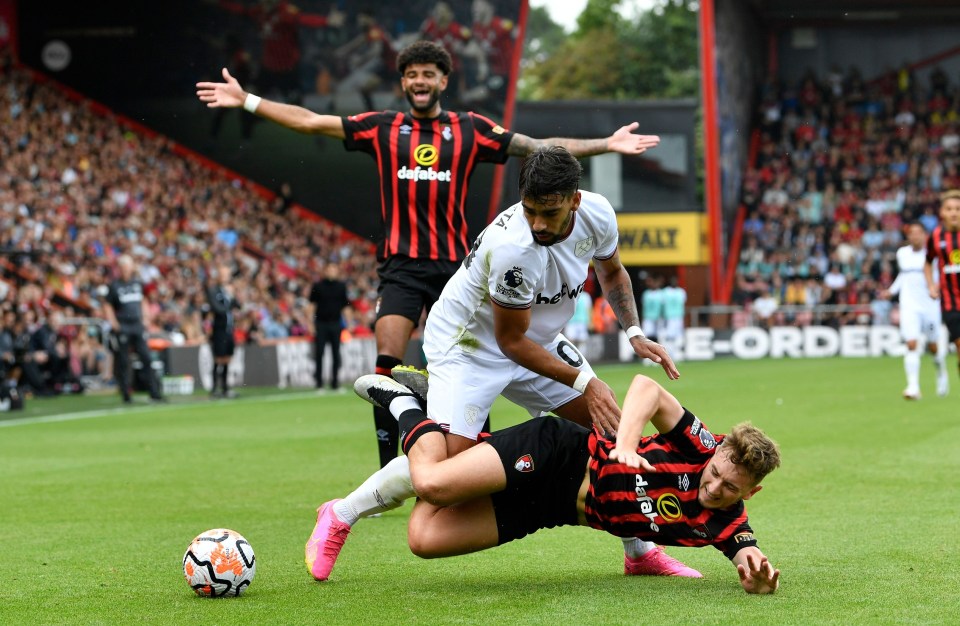 The fourth charge came against Bournemouth in August 2023