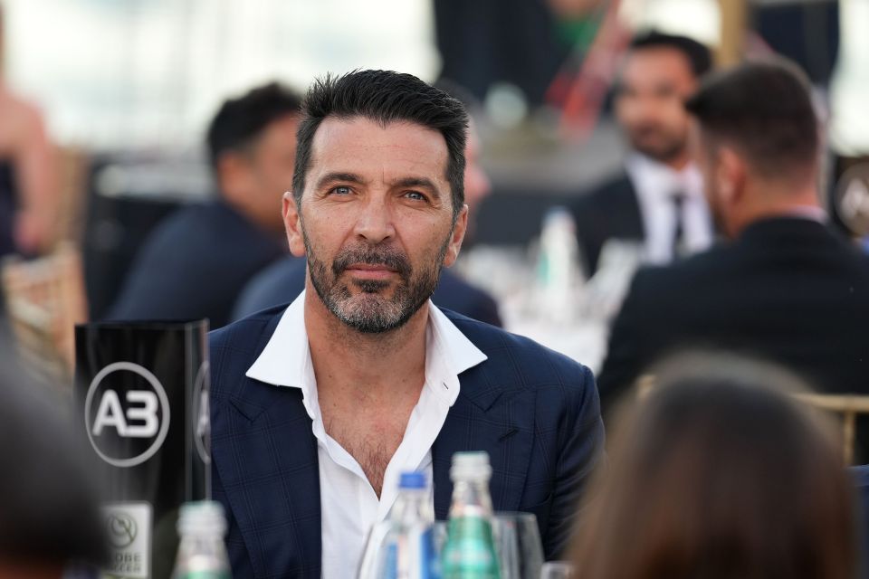 Gianluigi Buffon received a career award