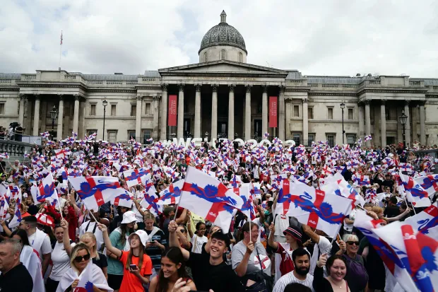 Trafalgar Square will be one event location for footy fans