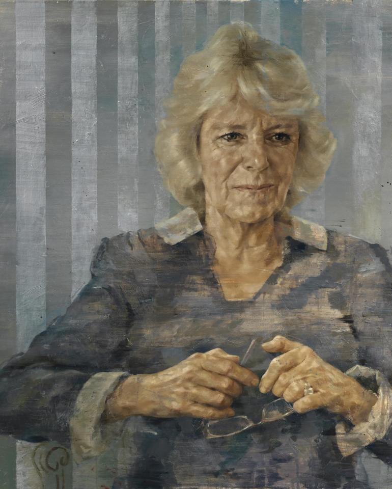 Yeo's portrait of Camilla was painted in 2014