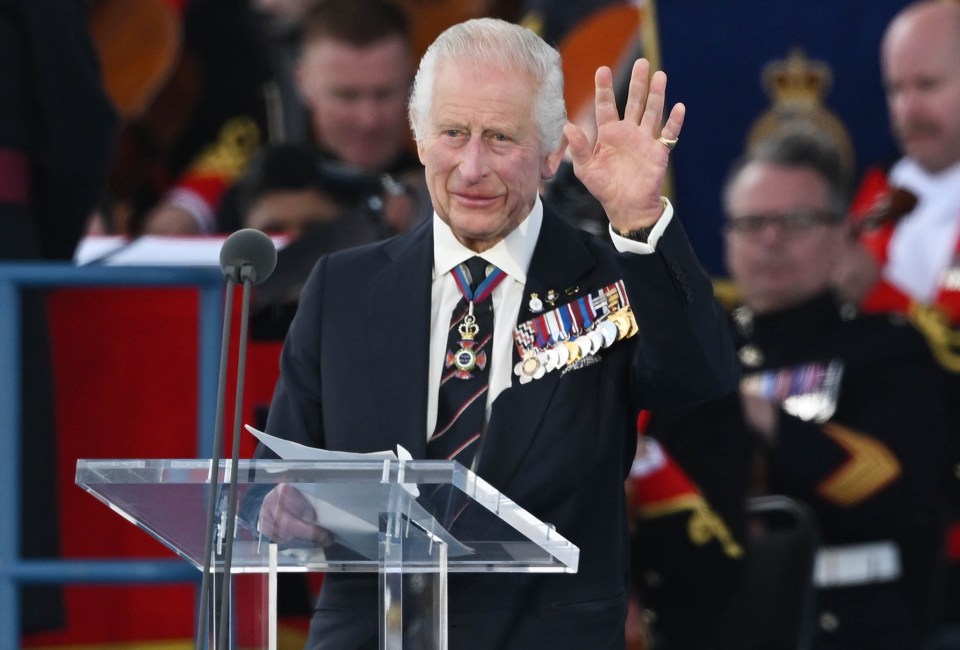 Determined King Charles travelled to Portsmouth and delivered an eight-minute address despite being in hospital for cancer treatment less than 24 hours earlier