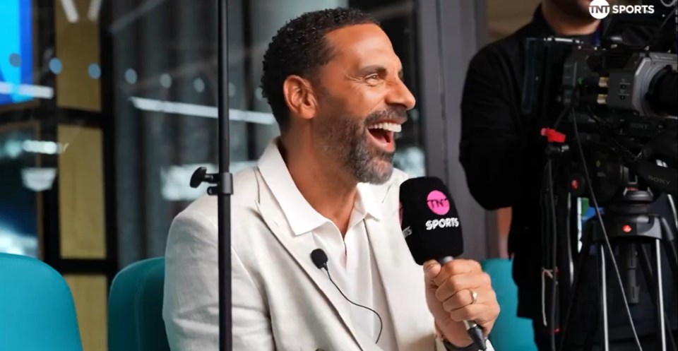 The Portuguese coach's response left Rio Ferdinand in stitches