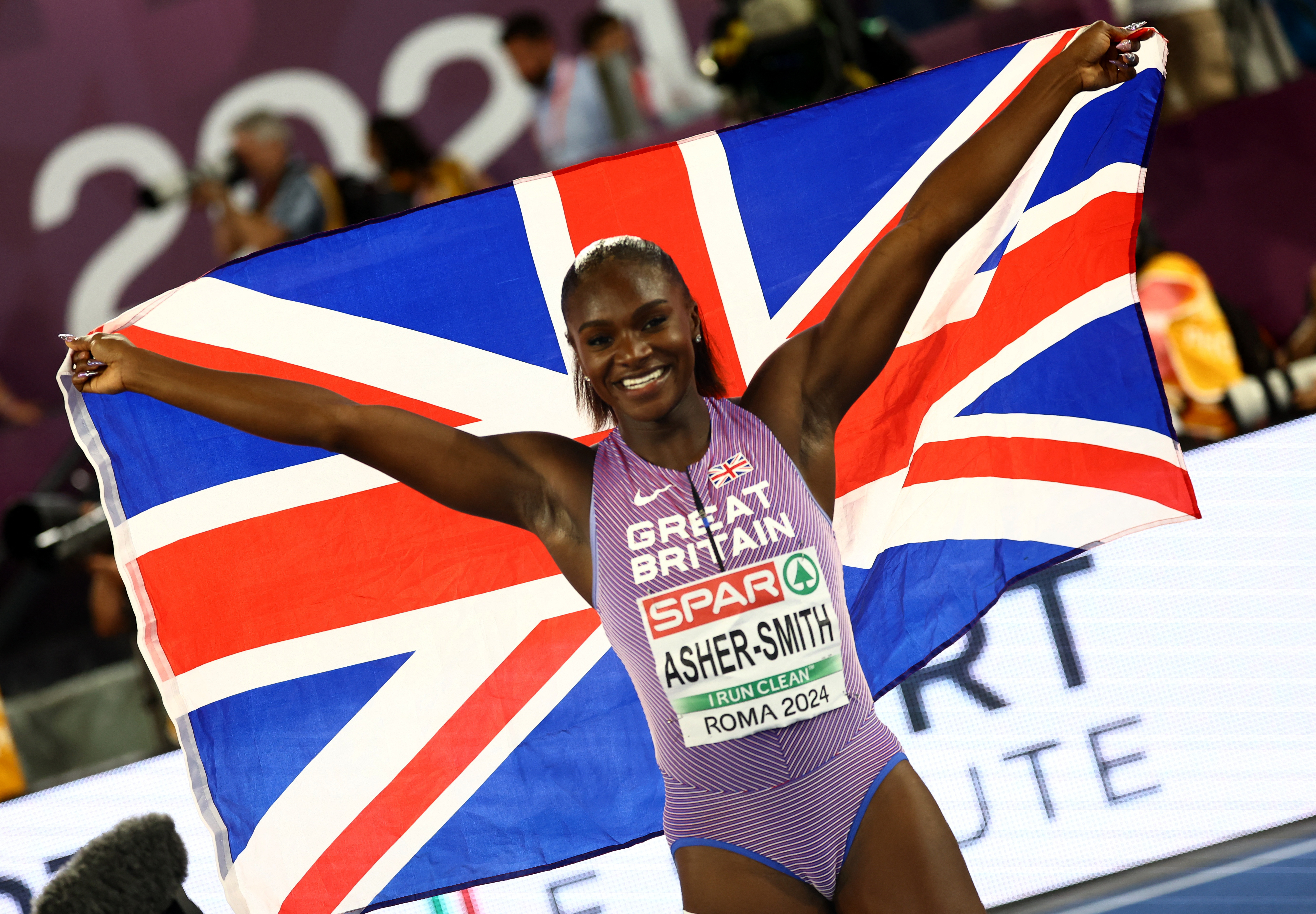 Dina Asher-Smith is the European champion