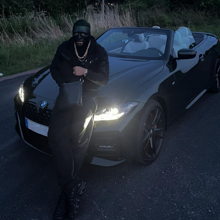 Masked rapper C. Gambino was shot dead in hail of bullets in an ambush attack by gunmen