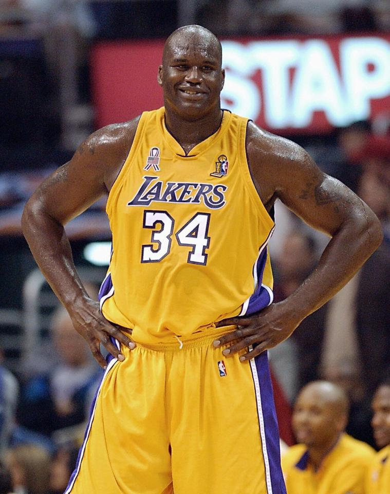 Shaquille O'Neal, who played for the Los Angeles Lakers in 2002, is looking to invest in West Ham