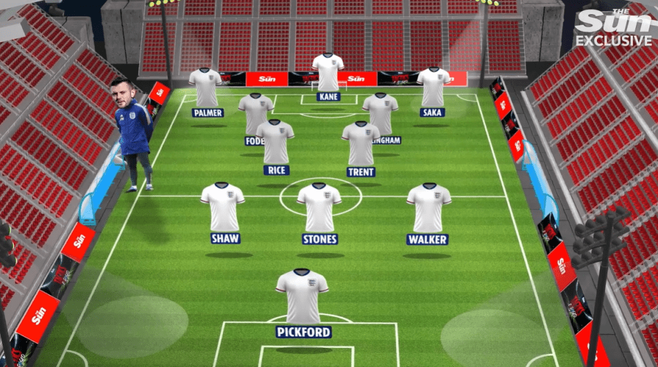 This is how England would look in possession if Wilshere had his way