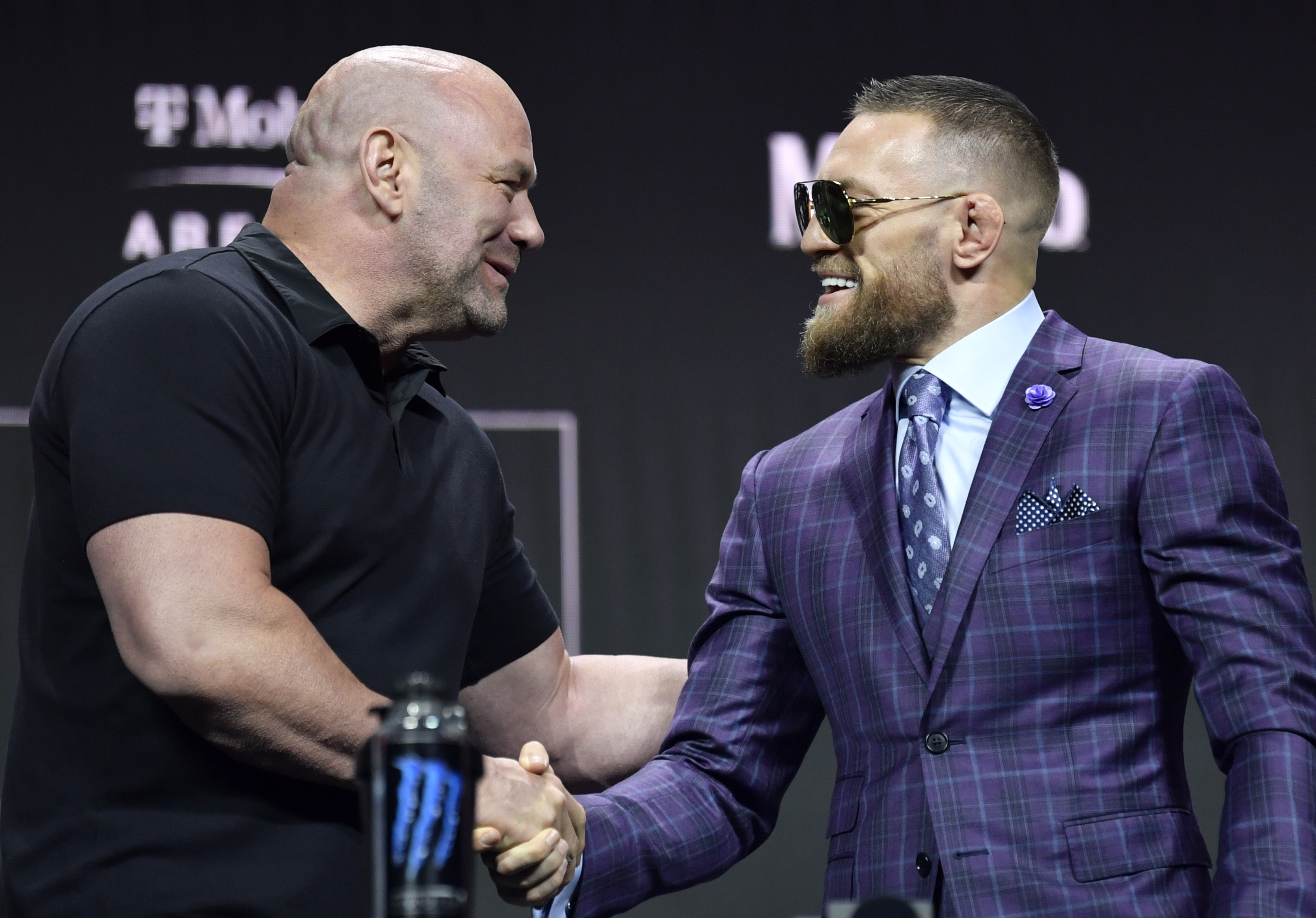 UFC bigwig Dana White has refused to be drawn on a new date for the fight