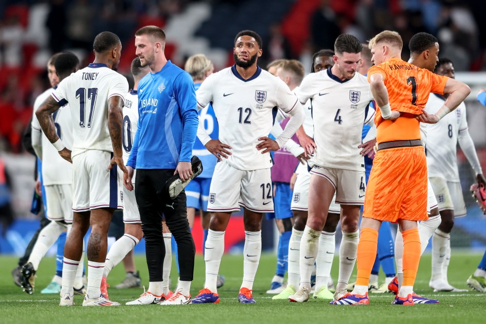 Ivan Toney, Joe Gomez, Declan Rice and Aaron Ramsdale reflect on Friday's 1-0 defeat to Iceland in England's final warm-up game