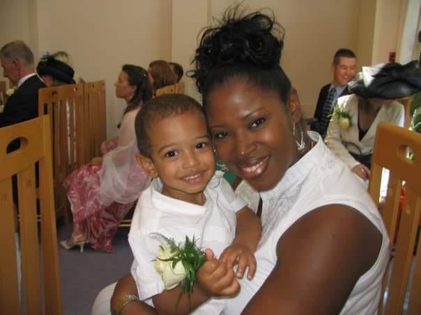 Baby Jude with mother Denise