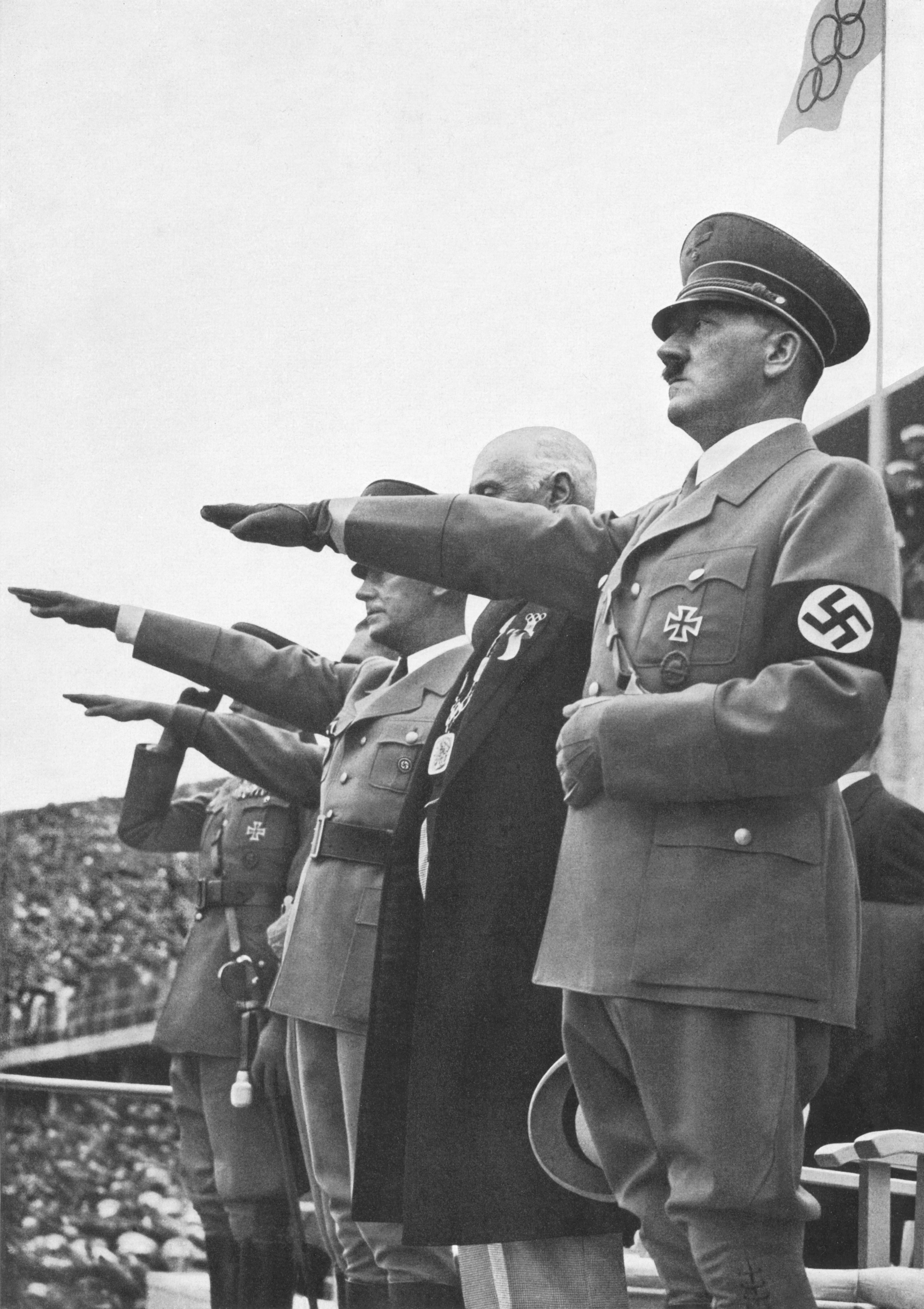 Hitler used the Olympics to promote the supposed supremacy of the 'Aryan race'