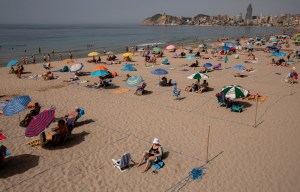 Benidorm police warn holidaymakers not to cross 'thin blue line' on beaches