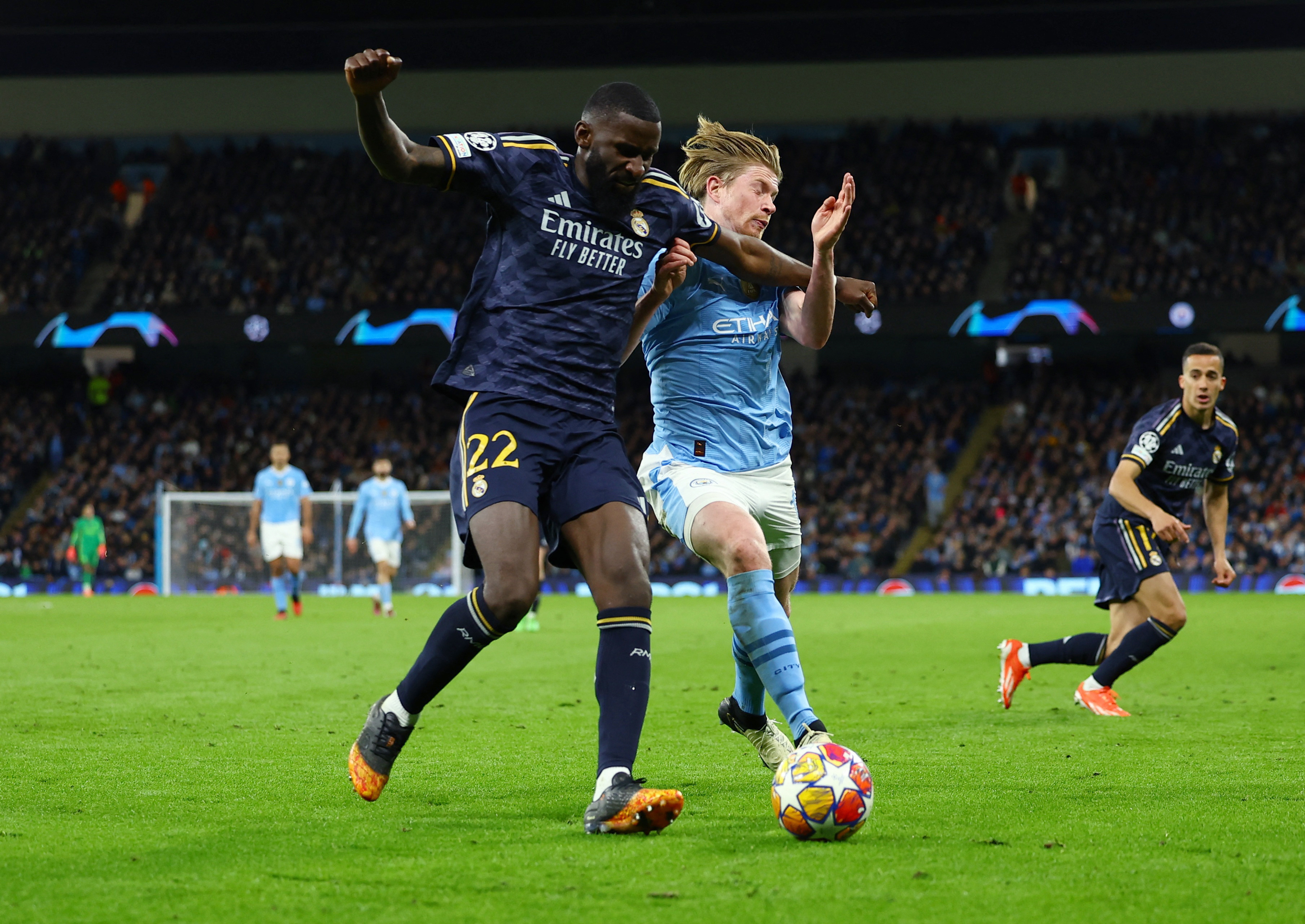 Man City edged out Real Madrid for top spot