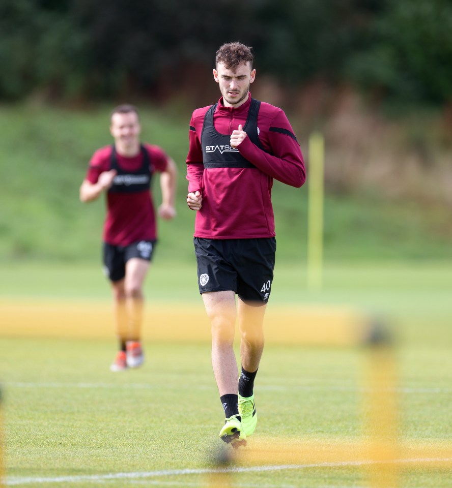 Former Hearts ace Andy Irving made his first appearance for West Ham