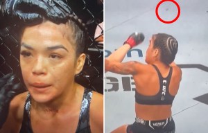 UFC star Rose Namajunas sends Tracy Cortez’s EYELASHES flying across octagon